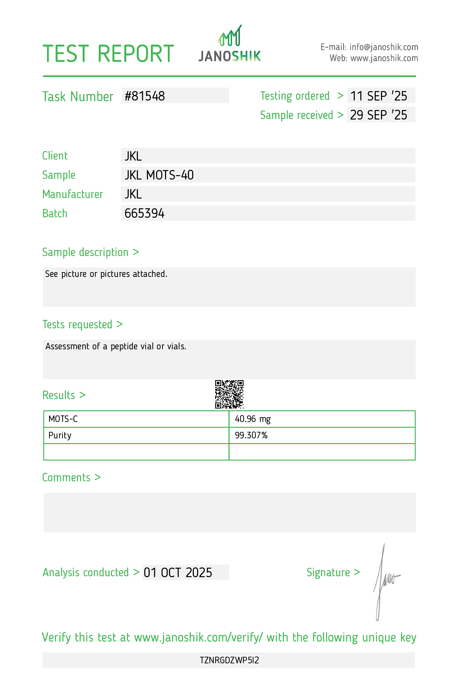 Certificate scan