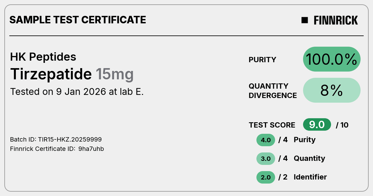 Certificate scan