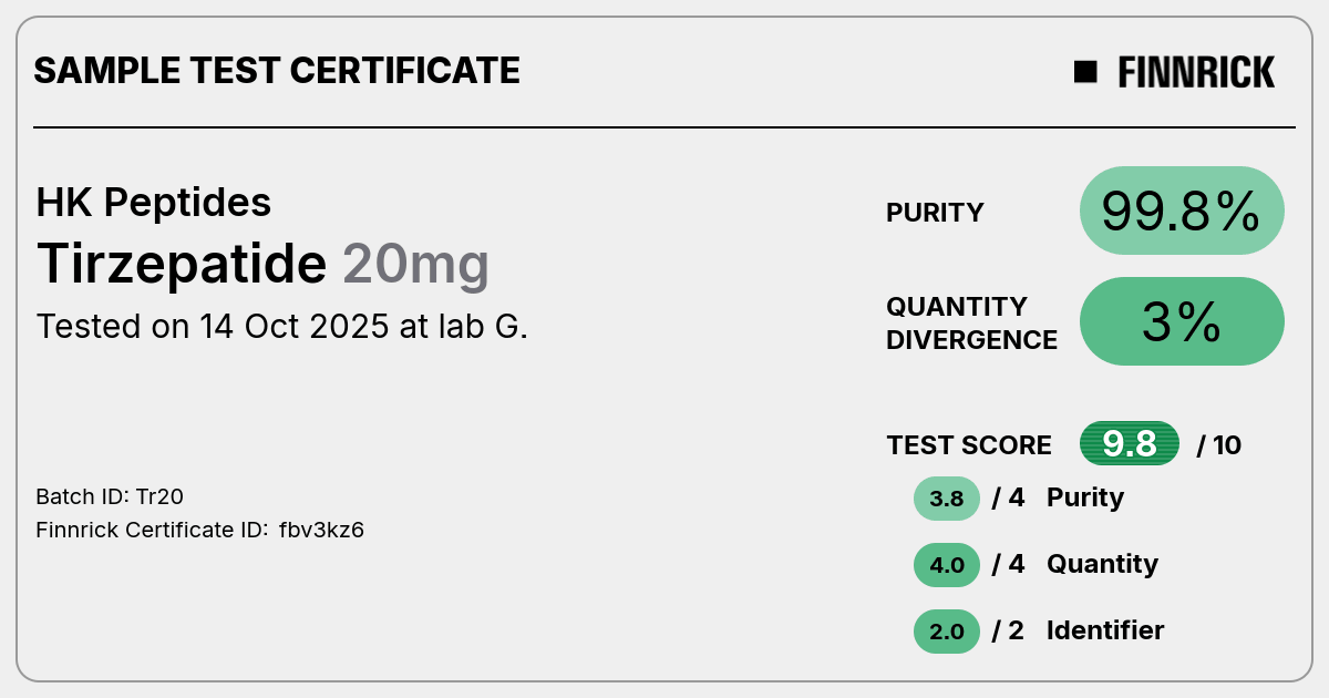 Certificate scan