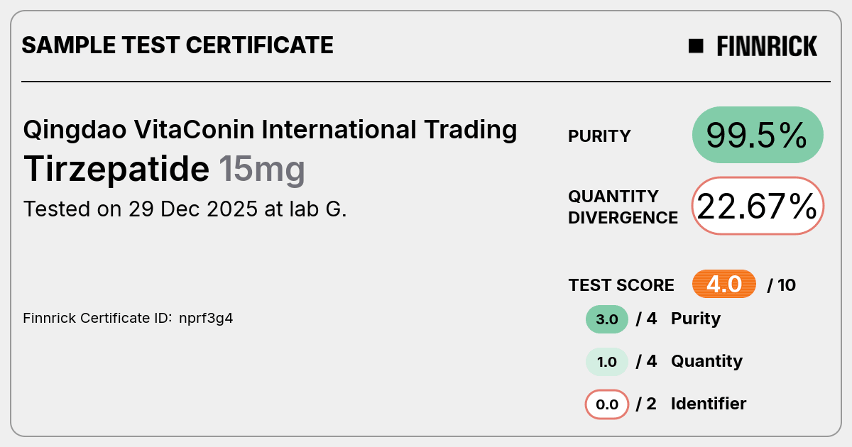 Certificate scan