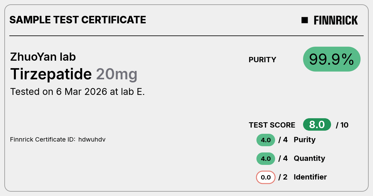 Certificate scan