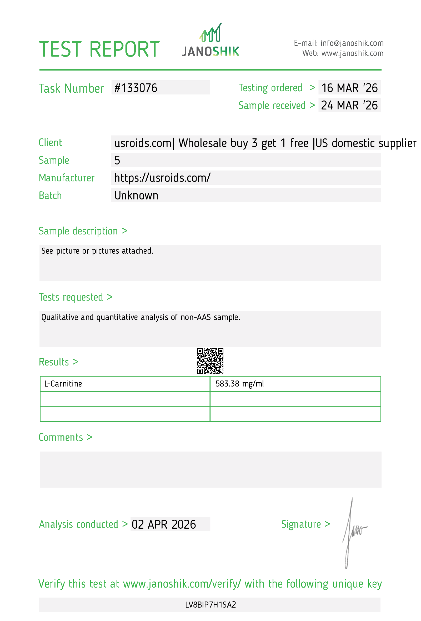 Certificate scan
