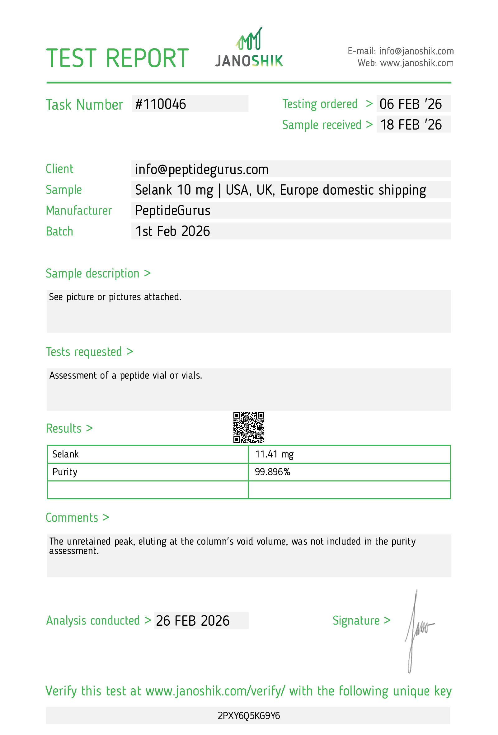 Certificate scan