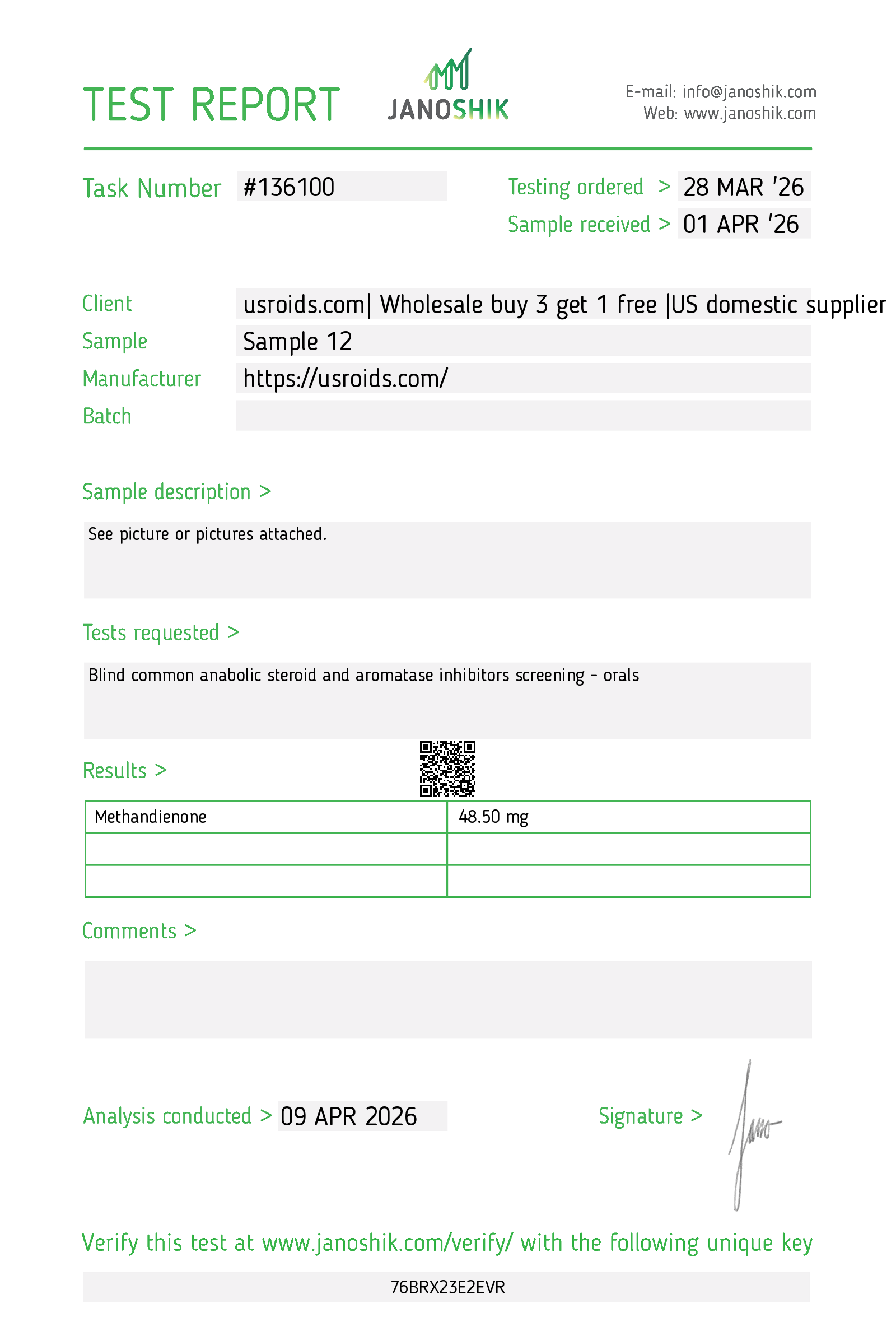 Certificate scan