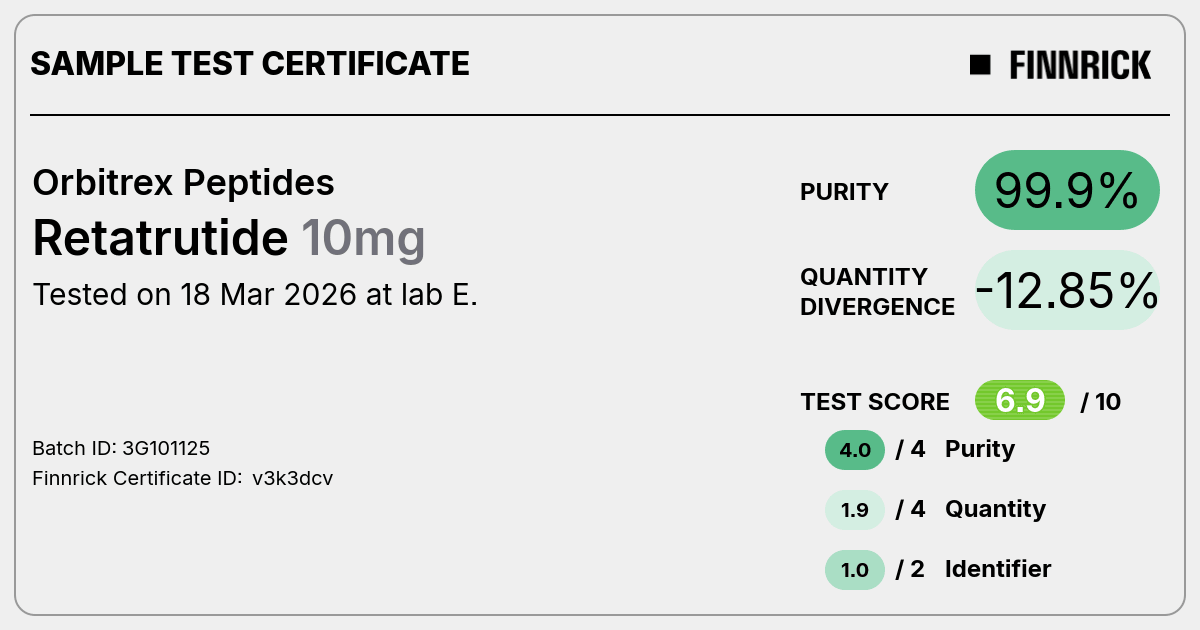 Certificate scan