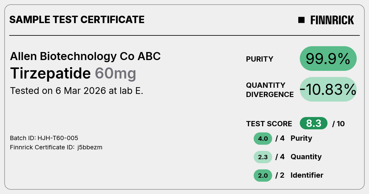 Certificate scan