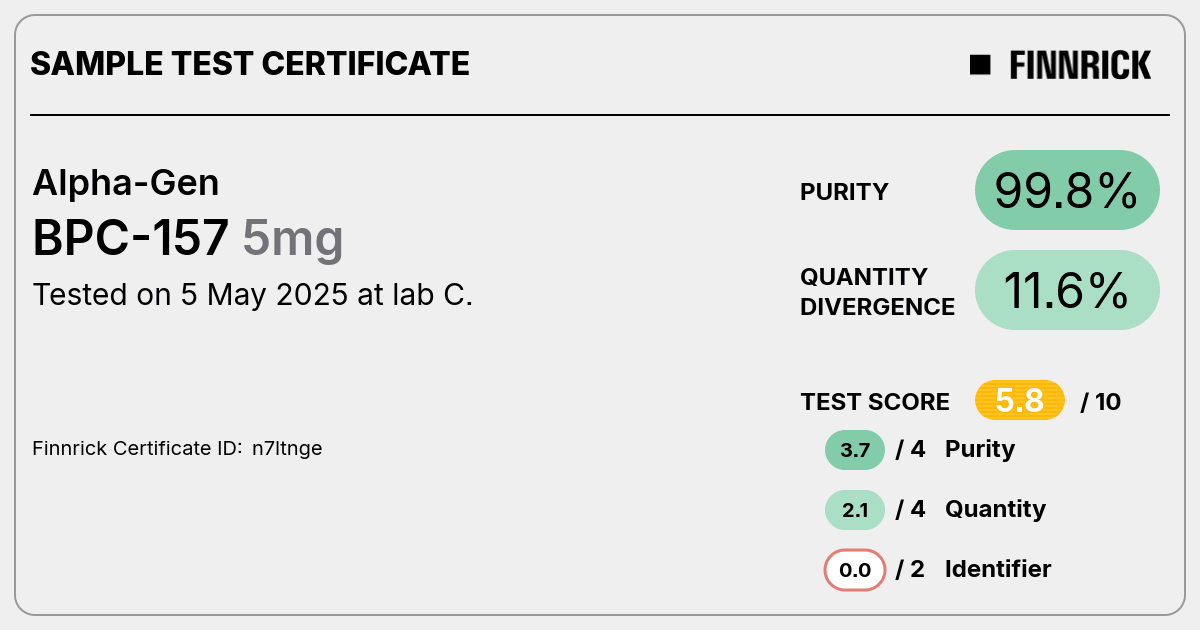 Certificate scan