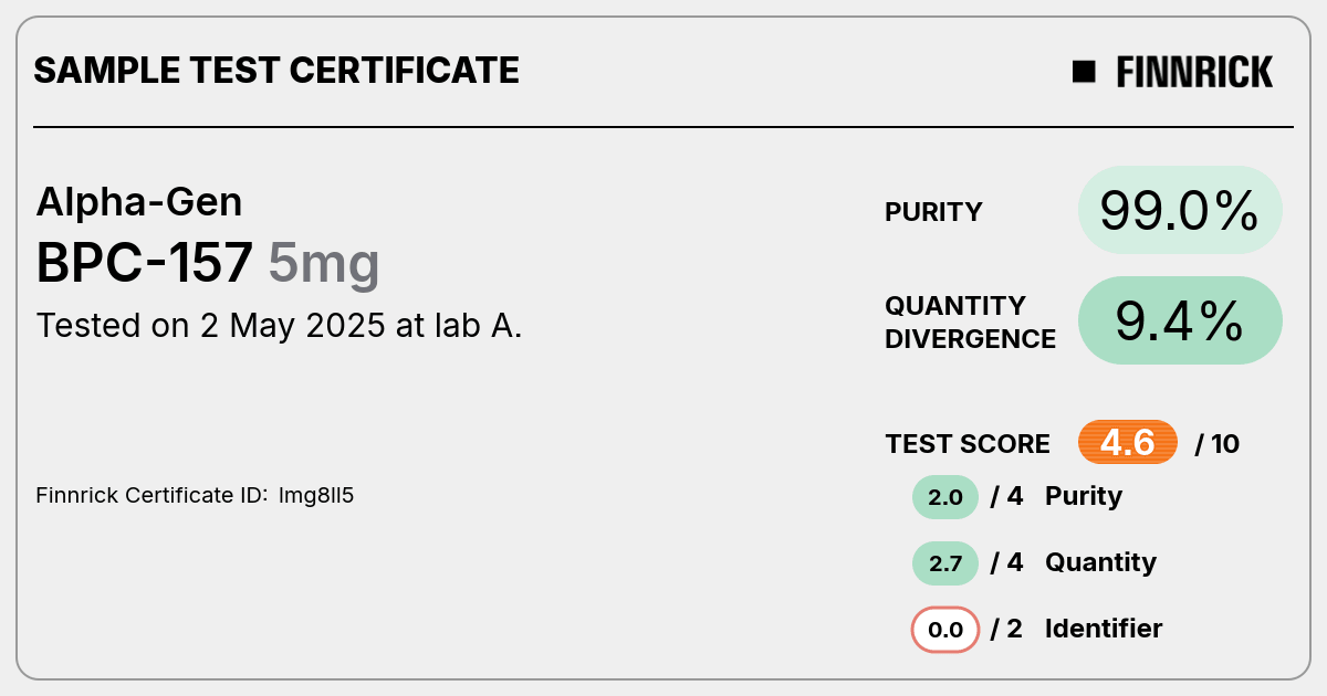 Certificate scan