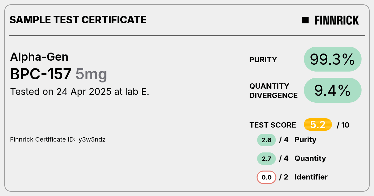 Certificate scan