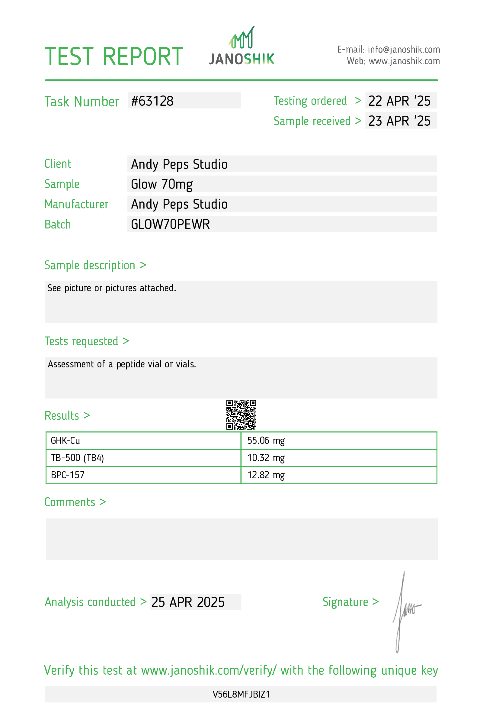 Certificate scan