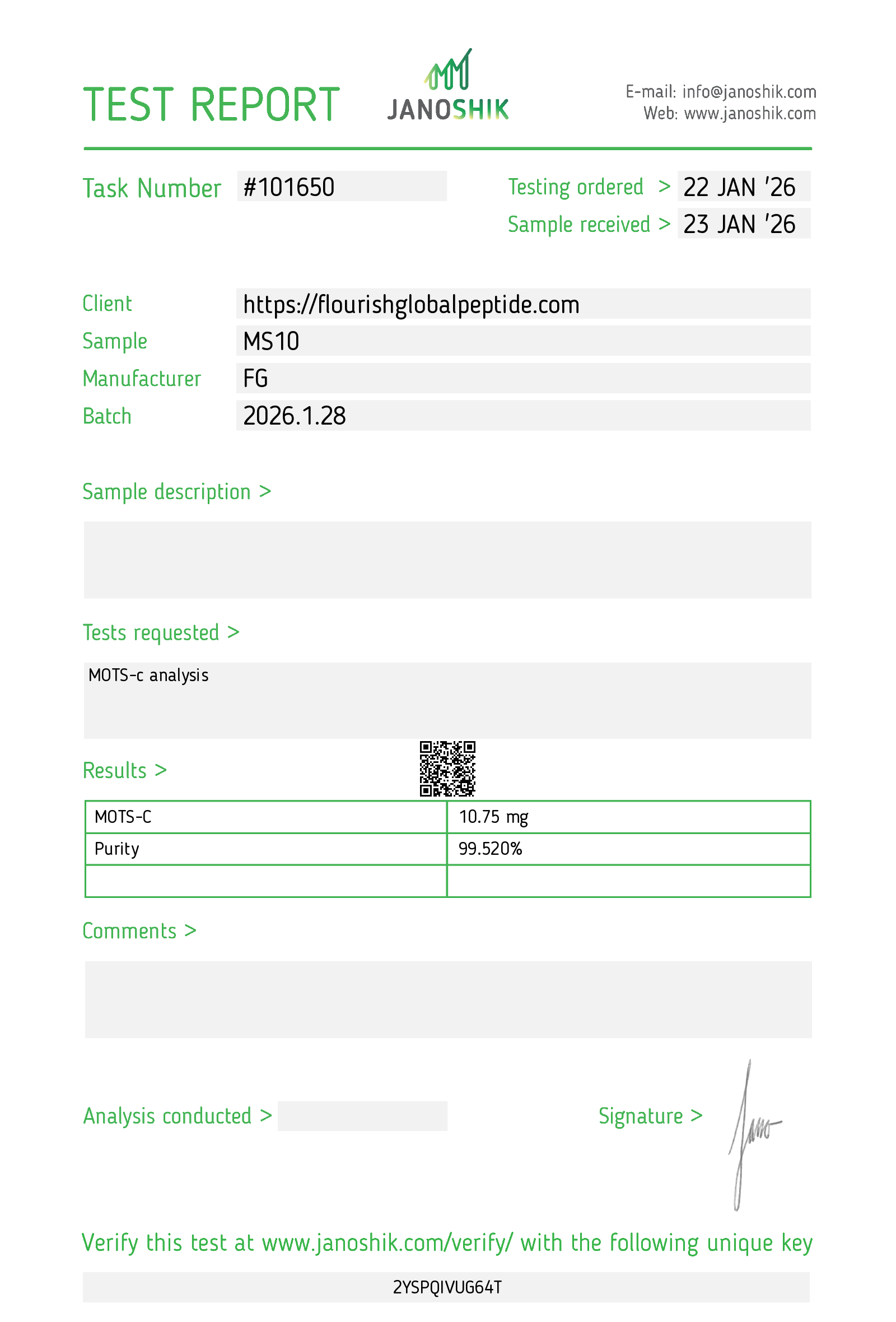 Certificate scan
