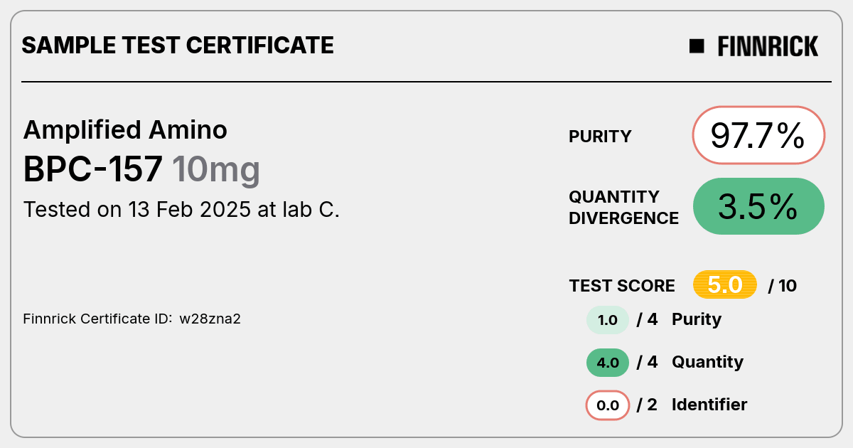 Certificate scan