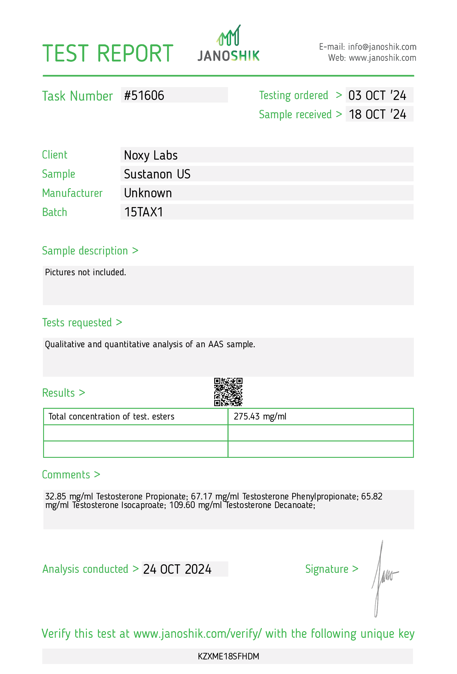 Certificate scan