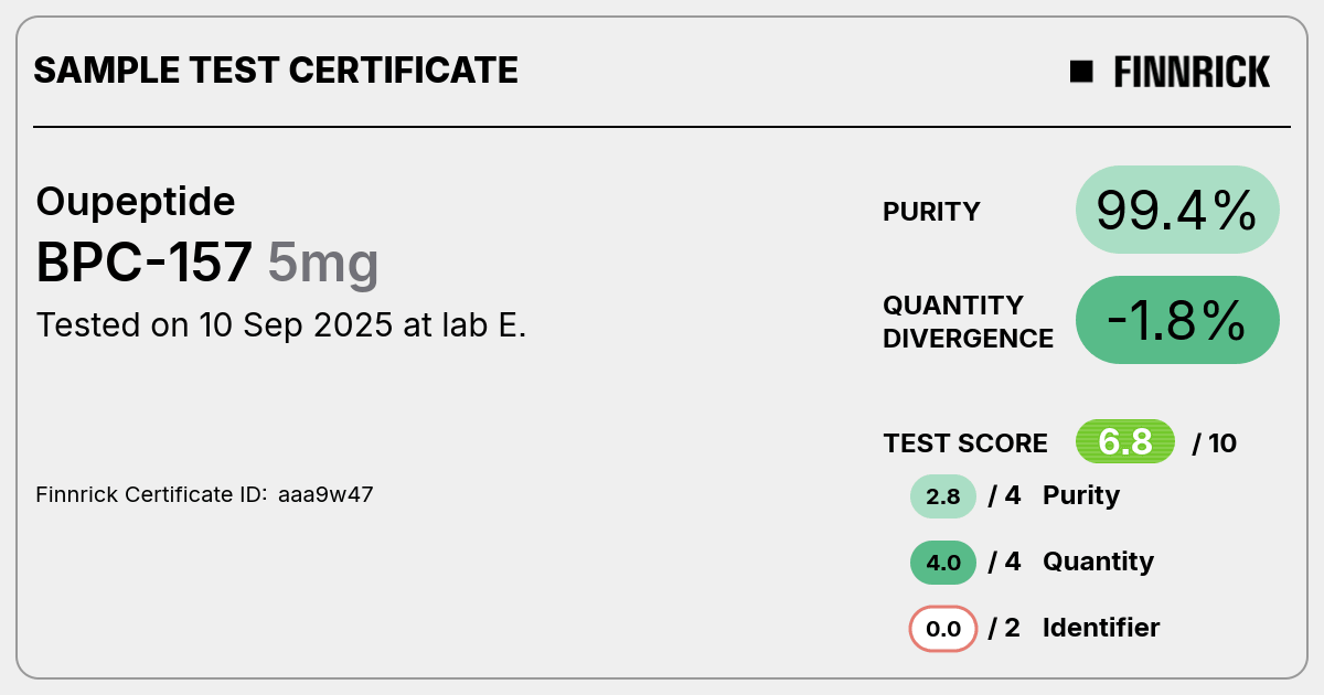 Certificate scan