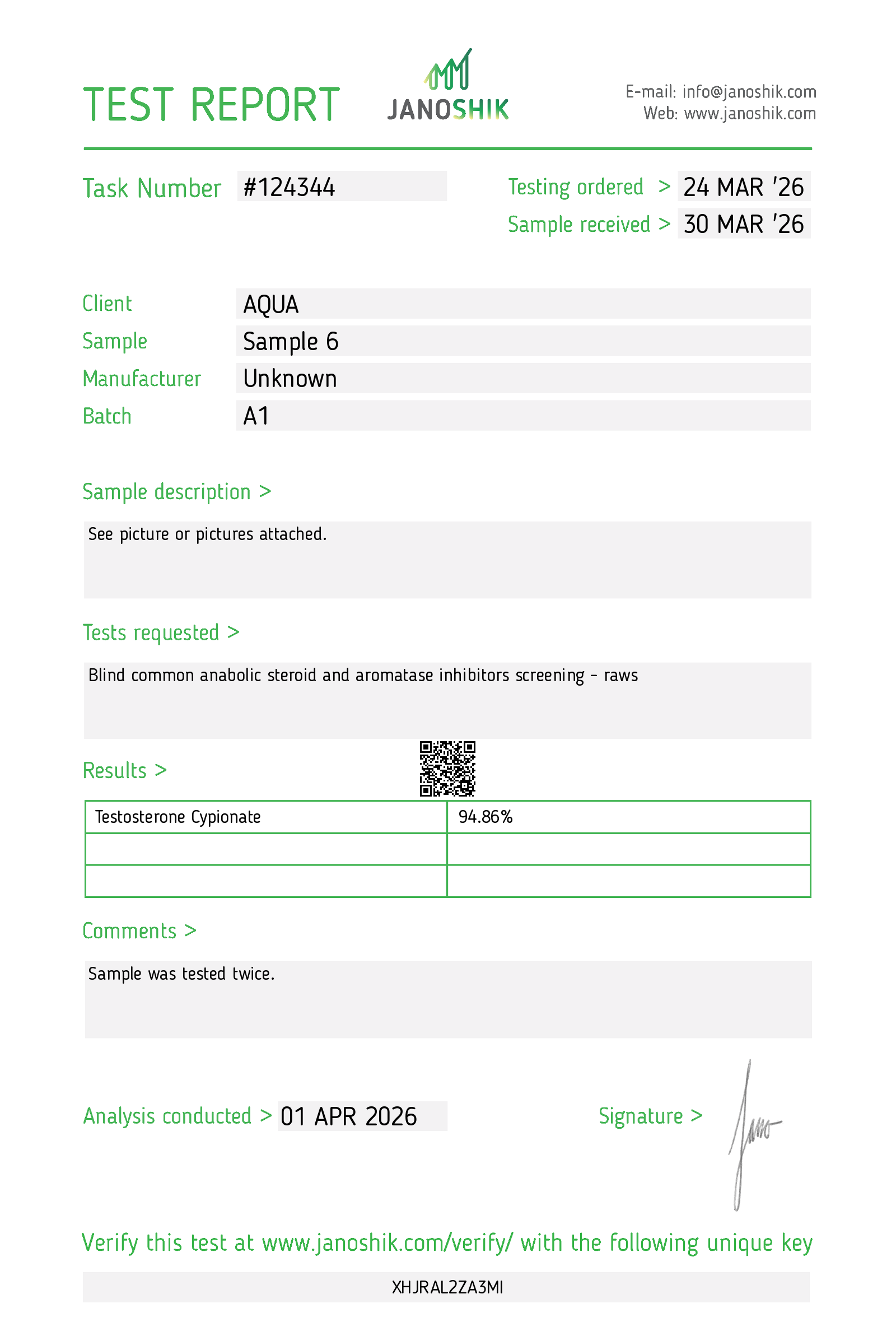 Certificate scan