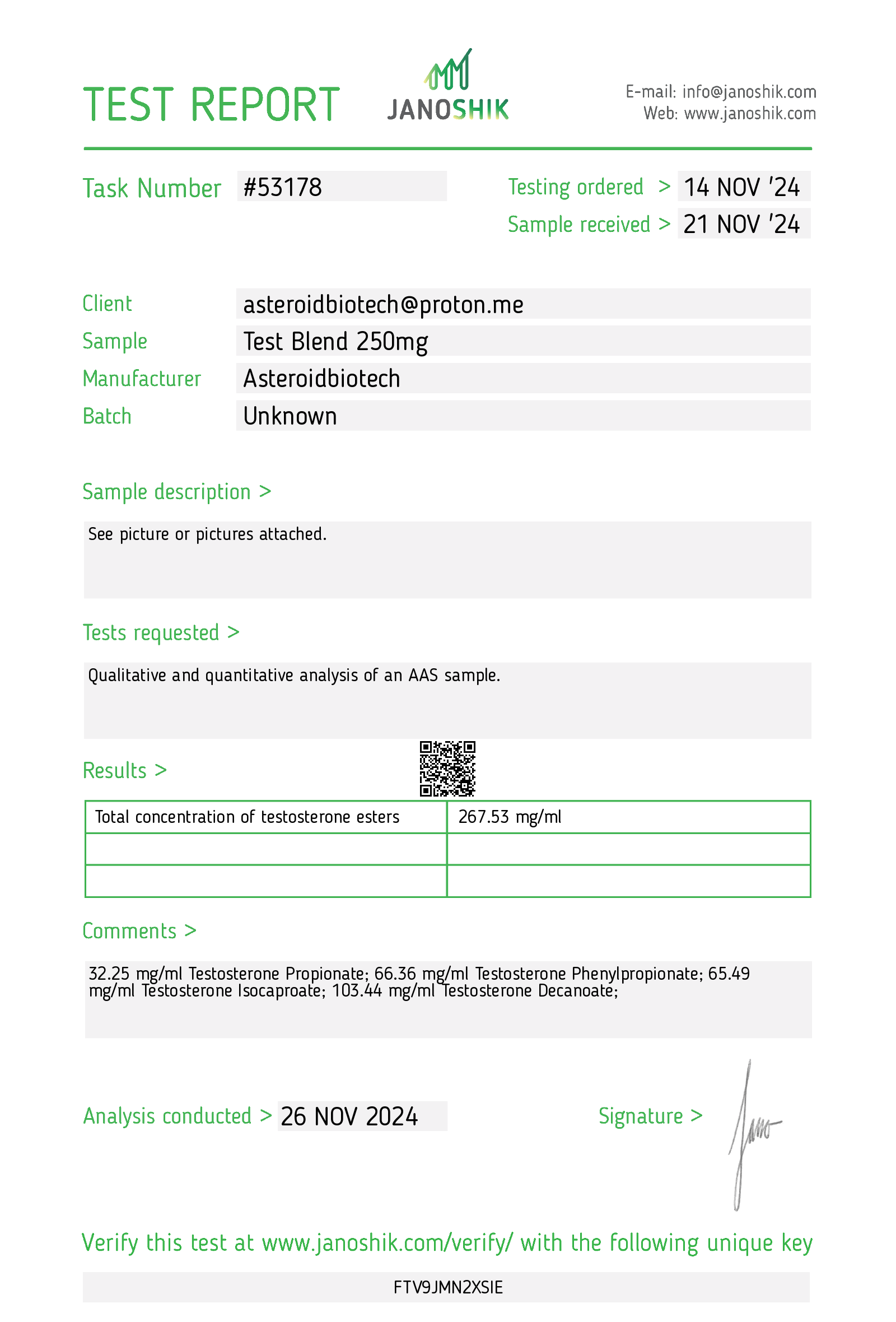 Certificate scan