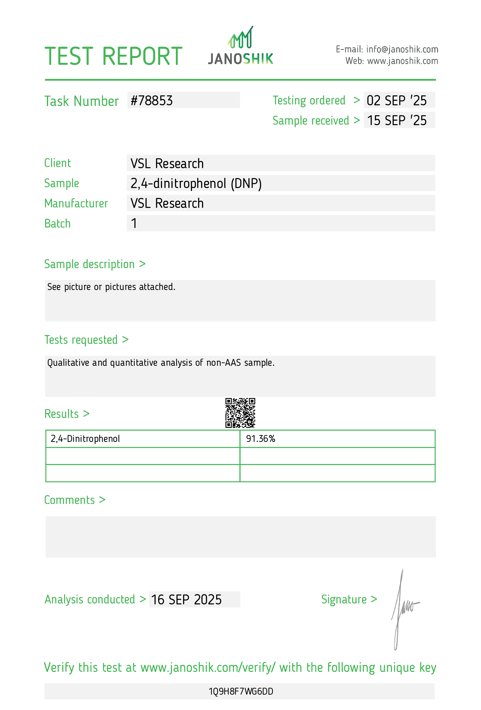 Certificate scan