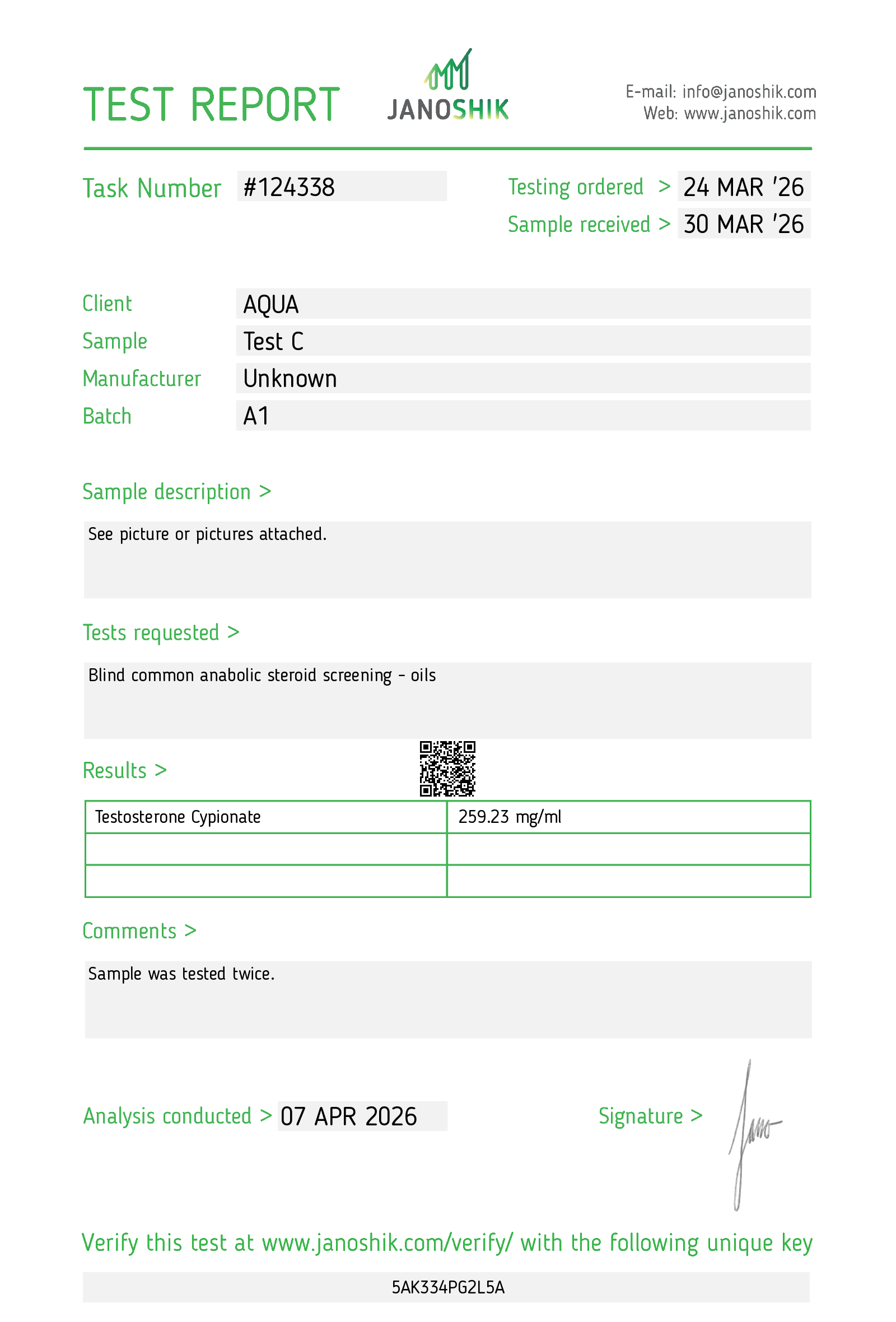 Certificate scan
