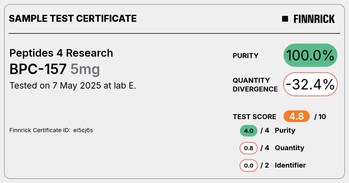 Certificate scan