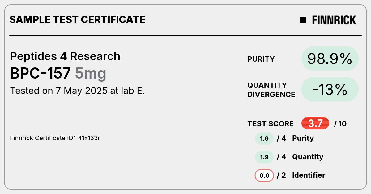 Certificate scan