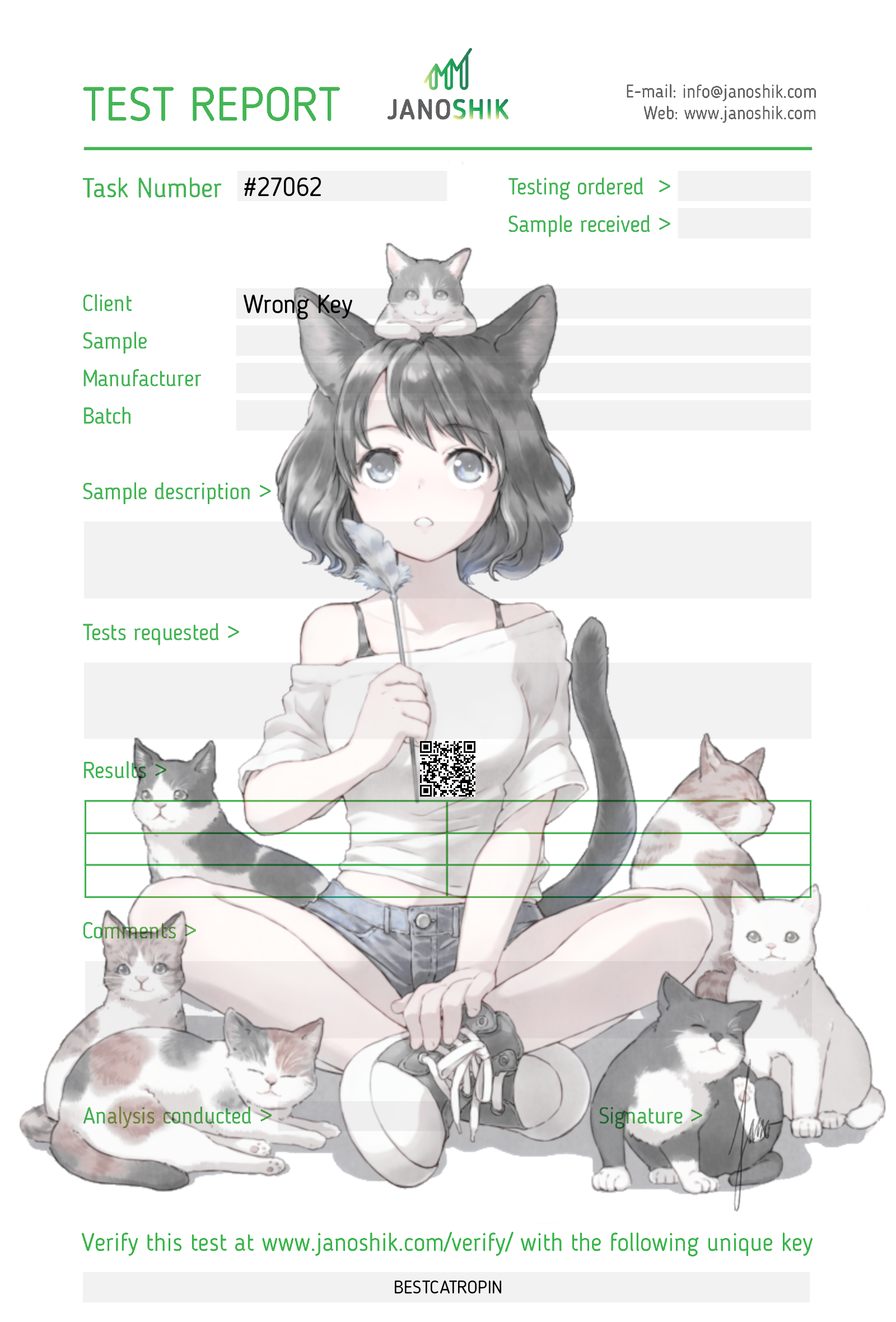Certificate scan