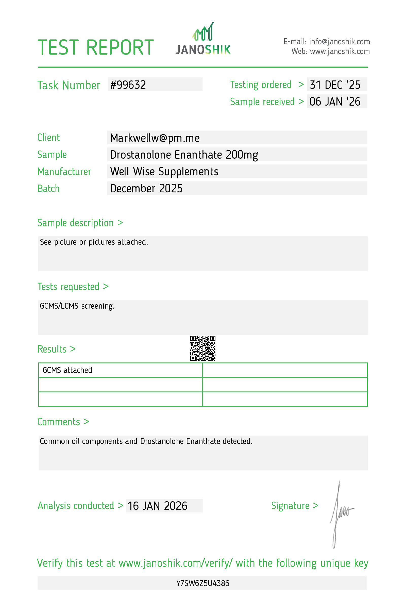 Certificate scan
