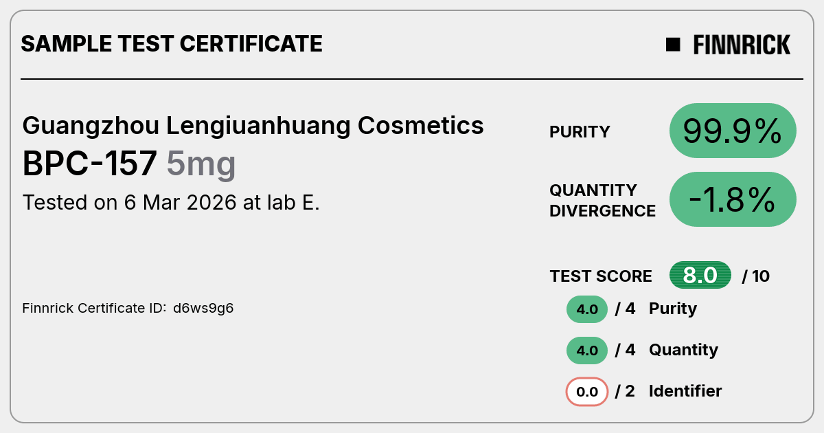 Certificate scan