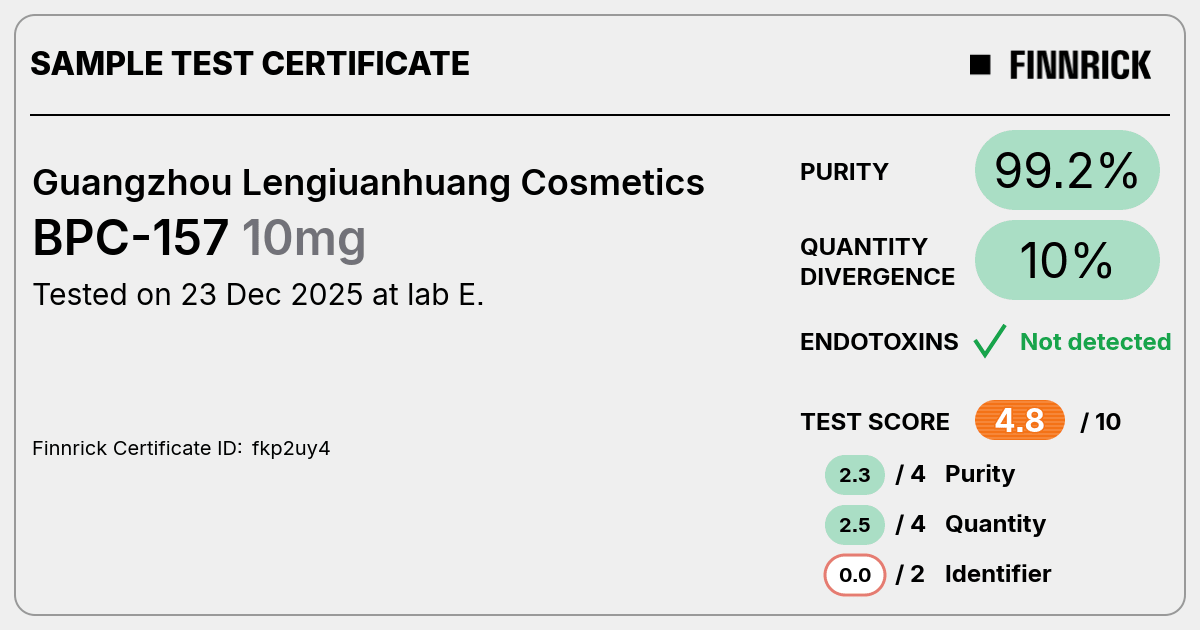 Certificate scan
