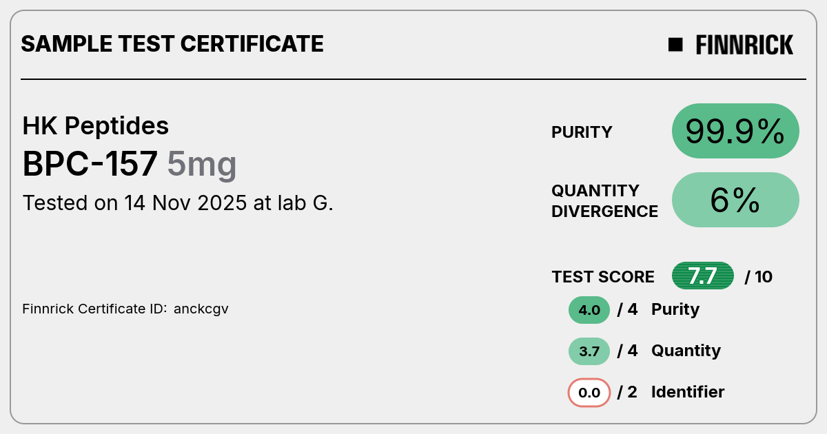 Certificate scan
