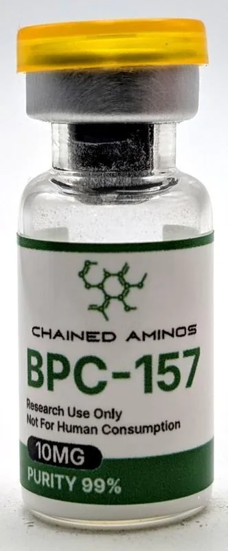 Chained Aminos, lot 990007, received Apr 28: 99.34%.